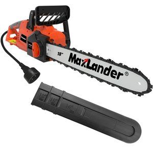 MAXLANDER Electric Chainsaw Corded 18 Inch